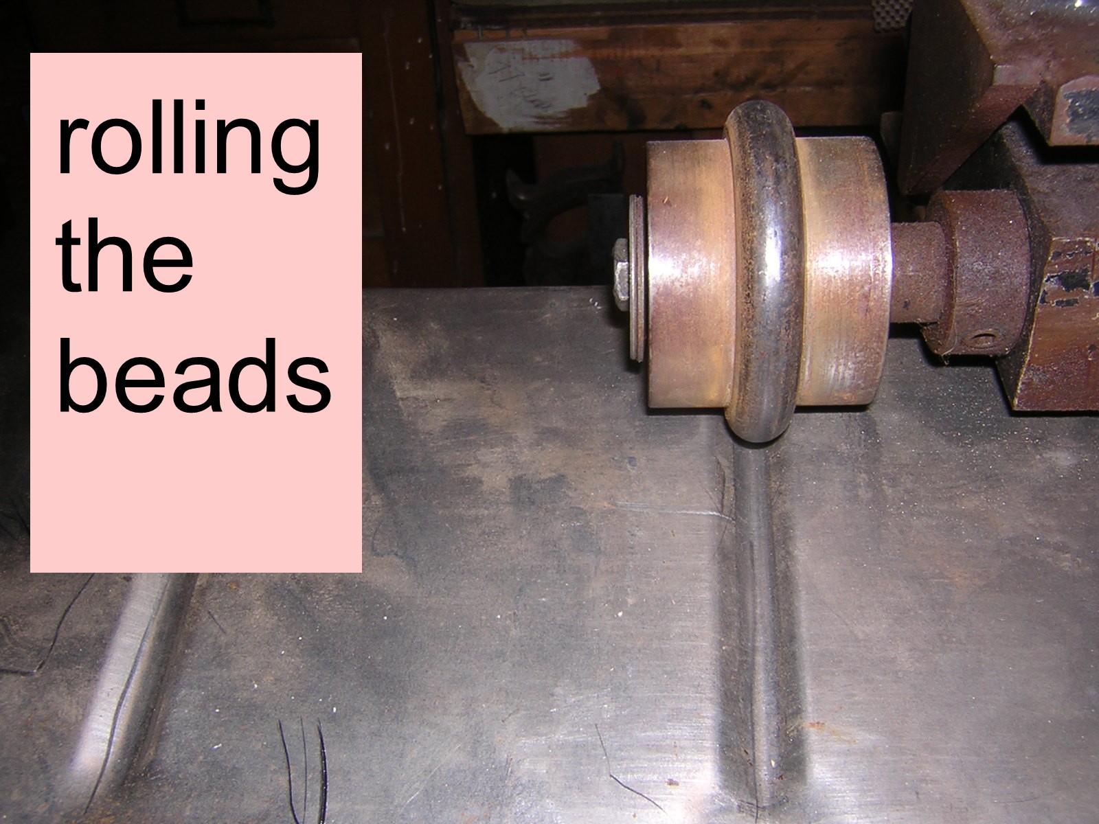 rolling the bead